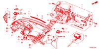 PANNELLO STRUMENTI (LH) per Honda CIVIC DIESEL 1.6 EXECUTIVE AUDIOLESS 5 Porte 6 velocità manuale 2015