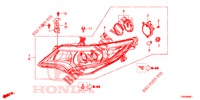 FANALE (LED) per Honda CIVIC DIESEL 1.6 EXCLUSIVE 5 Porte 6 velocità manuale 2015
