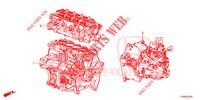 ARREDO DI MONT. MOTORE/ASS. TRASMISSIONE (1.4L) per Honda CIVIC 1.4 COMFORT 5 Porte 6 velocità manuale 2016