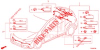 BARDATURA FILO (5) per Honda CIVIC 1.4 COMFORT 5 Porte 6 velocità manuale 2016