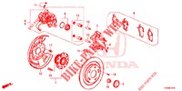 CILINDRO FRENO POSTERIORE  per Honda CIVIC 1.4 COMFORT 5 Porte 6 velocità manuale 2016