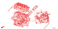 ARREDO DI MONT. MOTORE/ASS. TRASMISSIONE (1.4L) per Honda CIVIC 1.4 ELEGANCE 5 Porte 6 velocità manuale 2016