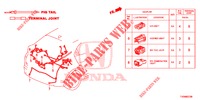 CONNETTORE ELETTRICO (ARRIERE) per Honda CIVIC 1.4 ELEGANCE 5 Porte 6 velocità manuale 2016