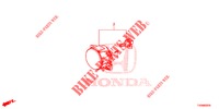 LAMPADA NEBBIA  per Honda CIVIC 1.4 ELEGANCE 5 Porte 6 velocità manuale 2016