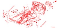STOINO PAVIMENTO/ISOLATORE  per Honda CIVIC 1.4 ELEGANCE 5 Porte 6 velocità manuale 2016