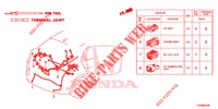 CONNETTORE ELETTRICO (ARRIERE) per Honda CIVIC 1.4 S 5 Porte 6 velocità manuale 2016