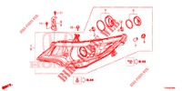 FANALE  per Honda CIVIC 1.4 S 5 Porte 6 velocità manuale 2016