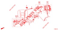 TUBO ACQUA/CONDOTTO RISCALDATORE (1.4L) per Honda CIVIC 1.4 S 5 Porte 6 velocità manuale 2016