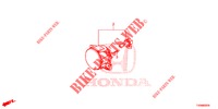 LAMPADA NEBBIA  per Honda CIVIC DIESEL 1.6 EXECUTIVE NAVI EDITION X 5 Porte 6 velocità manuale 2016