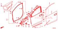 PANNELLI PORTIERE ANT.(2D)  per Honda CIVIC DIESEL 1.6 EXECUTIVE NAVI EDITION X 5 Porte 6 velocità manuale 2016