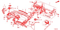 PANNELLO STRUMENTI (LH) per Honda CIVIC DIESEL 1.6 EXECUTIVE NAVI EDITION X 5 Porte 6 velocità manuale 2016