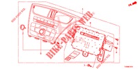 UNITA' AUDIO (1) per Honda CIVIC DIESEL 1.6 EXECUTIVE NAVI EDITION X 5 Porte 6 velocità manuale 2016