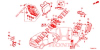 UNITA DI CONTROLLO (CABINE) (1) (LH) per Honda CIVIC DIESEL 1.6 EXECUTIVE NAVI EDITION X 5 Porte 6 velocità manuale 2016