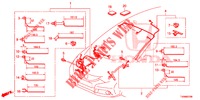 BARDATURA FILO (4) (LH) per Honda CIVIC DIESEL 1.6 INNOVA NAVI 5 Porte 6 velocità manuale 2016
