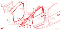 PANNELLI PORTIERE ANT.(2D)  per Honda CIVIC DIESEL 1.6 INNOVA NAVI 5 Porte 6 velocità manuale 2016