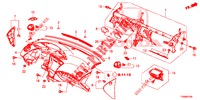 PANNELLO STRUMENTI (LH) per Honda CIVIC DIESEL 1.6 INNOVA NAVI 5 Porte 6 velocità manuale 2016