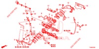 RINGHIERA COMBUSTIBILE/POMPA ALTA PRESSIONE (DIESEL) per Honda CIVIC DIESEL 1.6 INNOVA NAVI 5 Porte 6 velocità manuale 2016