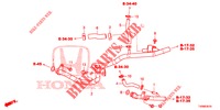 TUBO ACQUA/CONDOTTO RISCALDATORE (DIESEL) per Honda CIVIC DIESEL 1.6 INNOVA NAVI 5 Porte 6 velocità manuale 2016