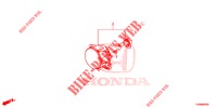 LAMPADA NEBBIA  per Honda CIVIC DIESEL 1.6 LIFSTYLE 5 Porte 6 velocità manuale 2016