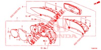 TACHIMETRO  per Honda CIVIC DIESEL 1.6 LIFSTYLE 5 Porte 6 velocità manuale 2016