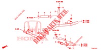TUBO ACQUA/CONDOTTO RISCALDATORE (DIESEL) per Honda CIVIC DIESEL 1.6 LIFSTYLE 5 Porte 6 velocità manuale 2016