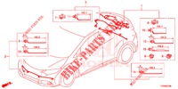 BARDATURA FILO (5) per Honda CIVIC DIESEL 1.6 S 5 Porte 6 velocità manuale 2016