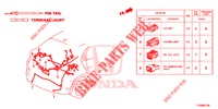CONNETTORE ELETTRICO (ARRIERE) per Honda CIVIC DIESEL 1.6 S 5 Porte 6 velocità manuale 2016