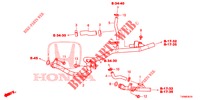 TUBO ACQUA/CONDOTTO RISCALDATORE (DIESEL) per Honda CIVIC DIESEL 1.6 S 5 Porte 6 velocità manuale 2016