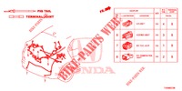 CONNETTORE ELETTRICO (ARRIERE) per Honda CIVIC 1.8 COMFORT 5 Porte 6 velocità manuale 2016