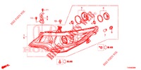 FANALE  per Honda CIVIC 1.8 COMFORT 5 Porte 6 velocità manuale 2016