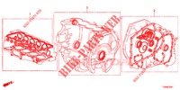 KIT GUARNIZIONE/ ASS. TRASMISSIONE (1.8L) per Honda CIVIC 1.8 COMFORT 5 Porte 6 velocità manuale 2016