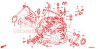 SCATOLA INGRANAGGIO P.S.  per Honda CIVIC 1.8 COMFORT 5 Porte 6 velocità manuale 2016