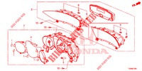 TACHIMETRO  per Honda CIVIC 1.8 COMFORT 5 Porte 6 velocità manuale 2016