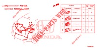 CONNETTORE ELETTRICO (ARRIERE) per Honda CIVIC 1.8 COMFORT 5 Porte 5 velocità automatico 2016