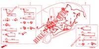 BARDATURA FILO (3) (LH) per Honda CIVIC 1.8 ELEGANCE 5 Porte 5 velocità automatico 2016