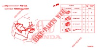 CONNETTORE ELETTRICO (ARRIERE) per Honda CIVIC 1.8 ELEGANCE 5 Porte 5 velocità automatico 2016
