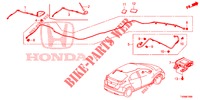ANTENNA/ALTOPARLANTE (LH) per Honda CIVIC 1.8 LIFESTYLE 5 Porte 6 velocità manuale 2016