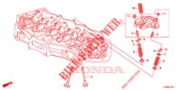 VALVOLA/BRACCIO OSCILLANTE (1.8L) per Honda CIVIC 1.8 LIFESTYLE 5 Porte 6 velocità manuale 2016