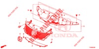 GRIGLIA ANTERIORE/MODANATURA  per Honda CIVIC 1.8 LIFESTYLE 5 Porte 5 velocità automatico 2016