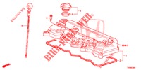 COPERTURA TESTA CILINDRO (1.8L) per Honda CIVIC 1.8 S 5 Porte 6 velocità manuale 2016