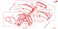 TACHIMETRO  per Honda CIVIC 1.8 S 5 Porte 6 velocità manuale 2016