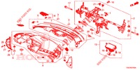 PANNELLO STRUMENTI (LH) per Honda CIVIC 1.0 S 5 Porte pieno automatica 2017