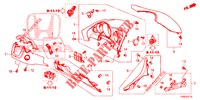 ABBELLIMENTO STRUMENTI (COTE DE CONDUCTEUR) (LH) per Honda CIVIC 1.8 SPORT 5 Porte 6 velocità manuale 2014