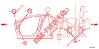 ANELLO DI TENUTA (LATERAL) per Honda CIVIC 1.8 SPORT 5 Porte 6 velocità manuale 2014