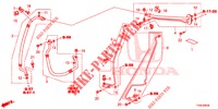 ARIA CONDIZIONATA (FLEXIBLES/TUYAUX) (LH) per Honda CIVIC 1.8 SPORT 5 Porte 6 velocità manuale 2014
