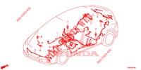 BARDATURA FILO (3) (LH) per Honda CIVIC 1.8 SPORT 5 Porte 6 velocità manuale 2014