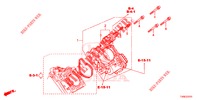 CORPO VALVOLA IMMISSIONE (1.8L) per Honda CIVIC 1.8 SPORT 5 Porte 6 velocità manuale 2014