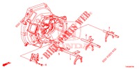 FORCA CAMBIO/VITE COLLOCAMENTO  per Honda CIVIC 1.8 SPORT 5 Porte 6 velocità manuale 2014