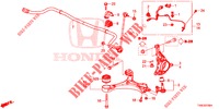 GIUNTO ANTERIORE  per Honda CIVIC 1.8 SPORT 5 Porte 6 velocità manuale 2014
