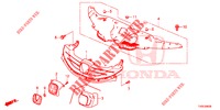 GRIGLIA ANTERIORE/MODANATURA  per Honda CIVIC 1.8 SPORT 5 Porte 6 velocità manuale 2014